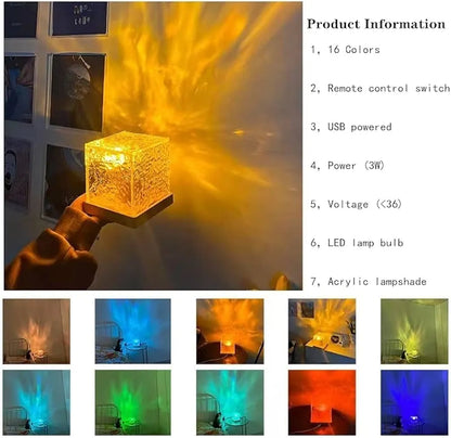 Ocean Wave Projector Night Lamp