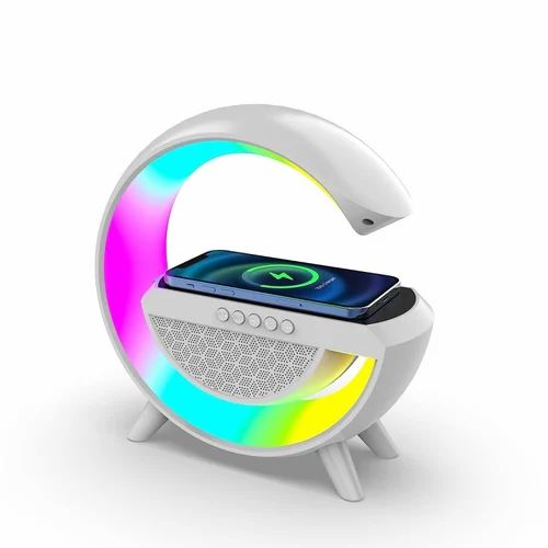 G-Shape Wireless Night Light Lamp Bluetooth Speaker